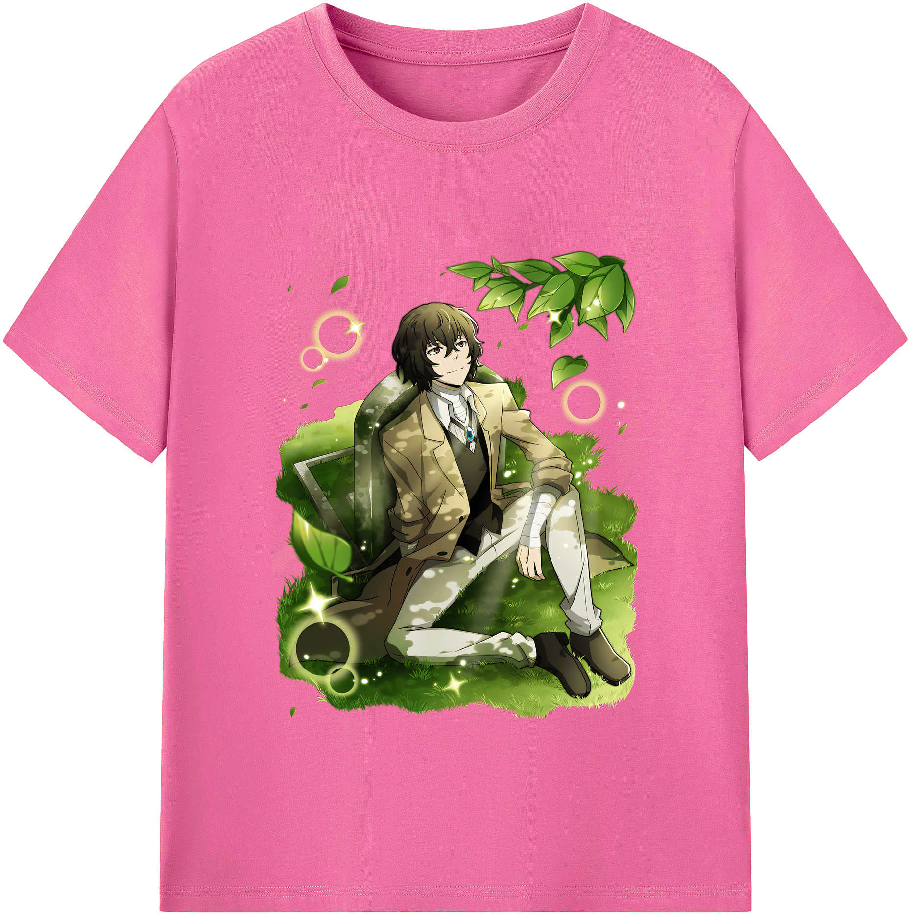 （画像用） 文豪ストレイドッグス Bungo Stray Dogs レディースカジュアルプリントTシャツ（綿100％）